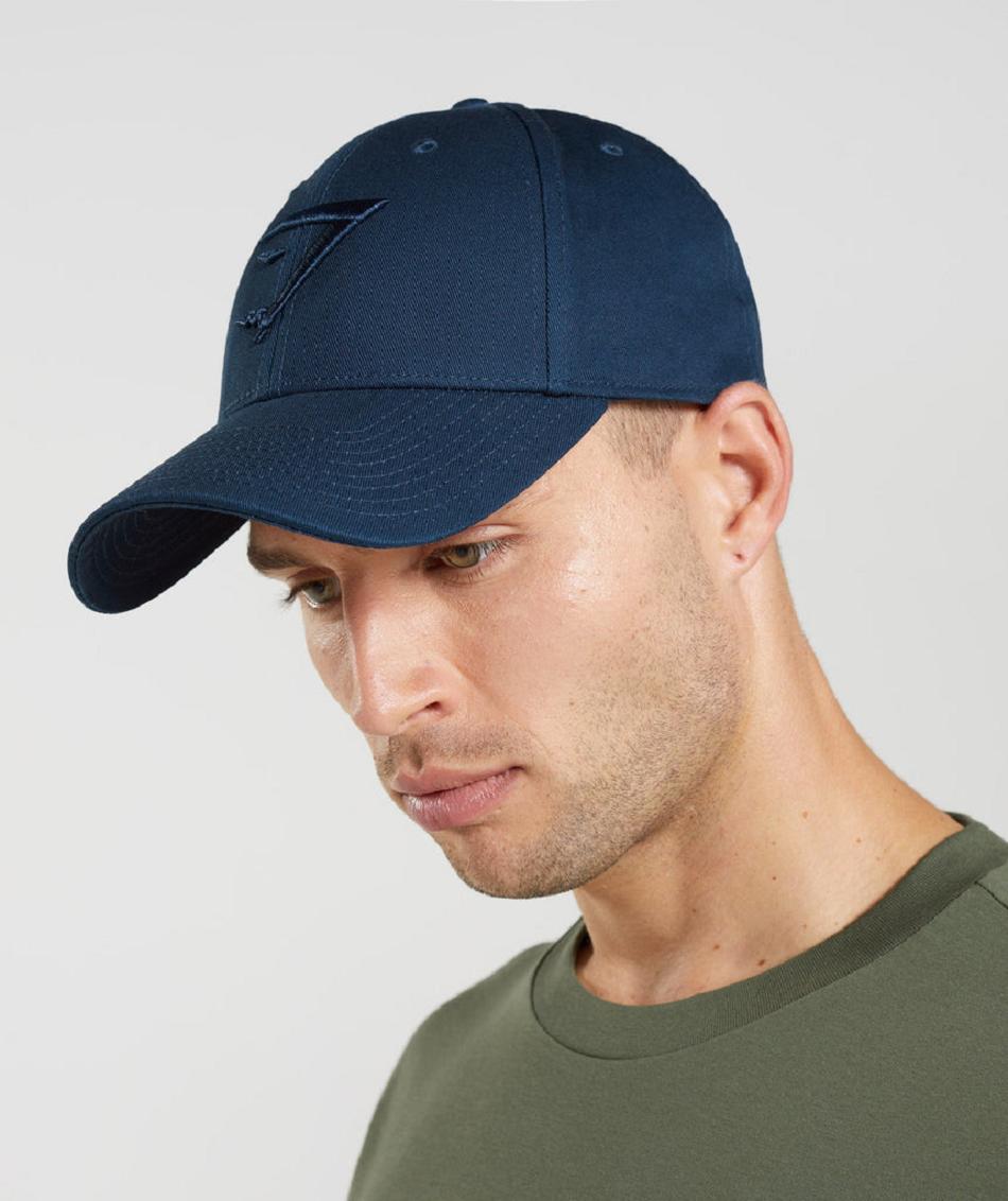 Gymshark Sharkhead Cap Accessories Šeširi Tamnoplave | HR 2094PJJ